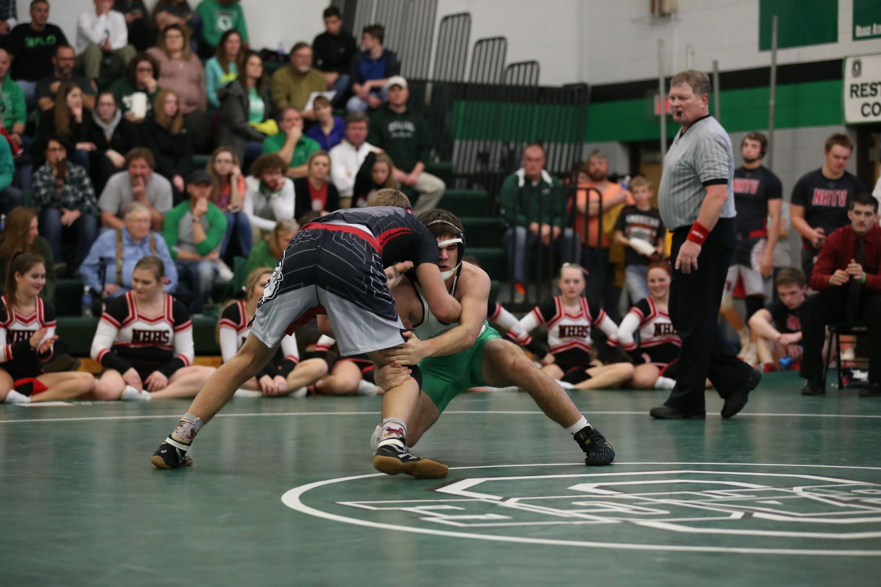Osage, Forest City, Clarion and New Hampton wrestling, Dec. 22, 2017